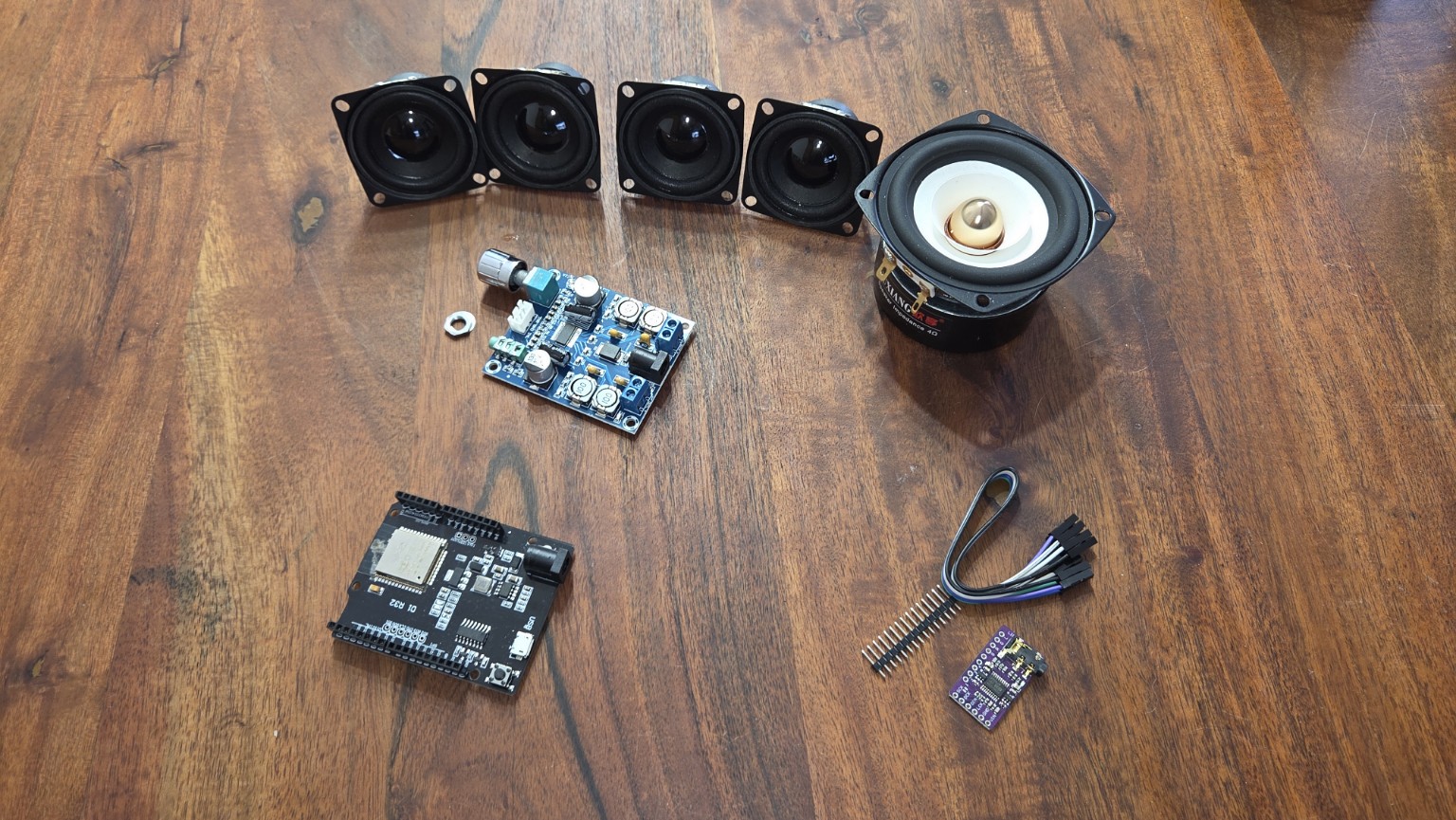 Audio Module prototype development parts