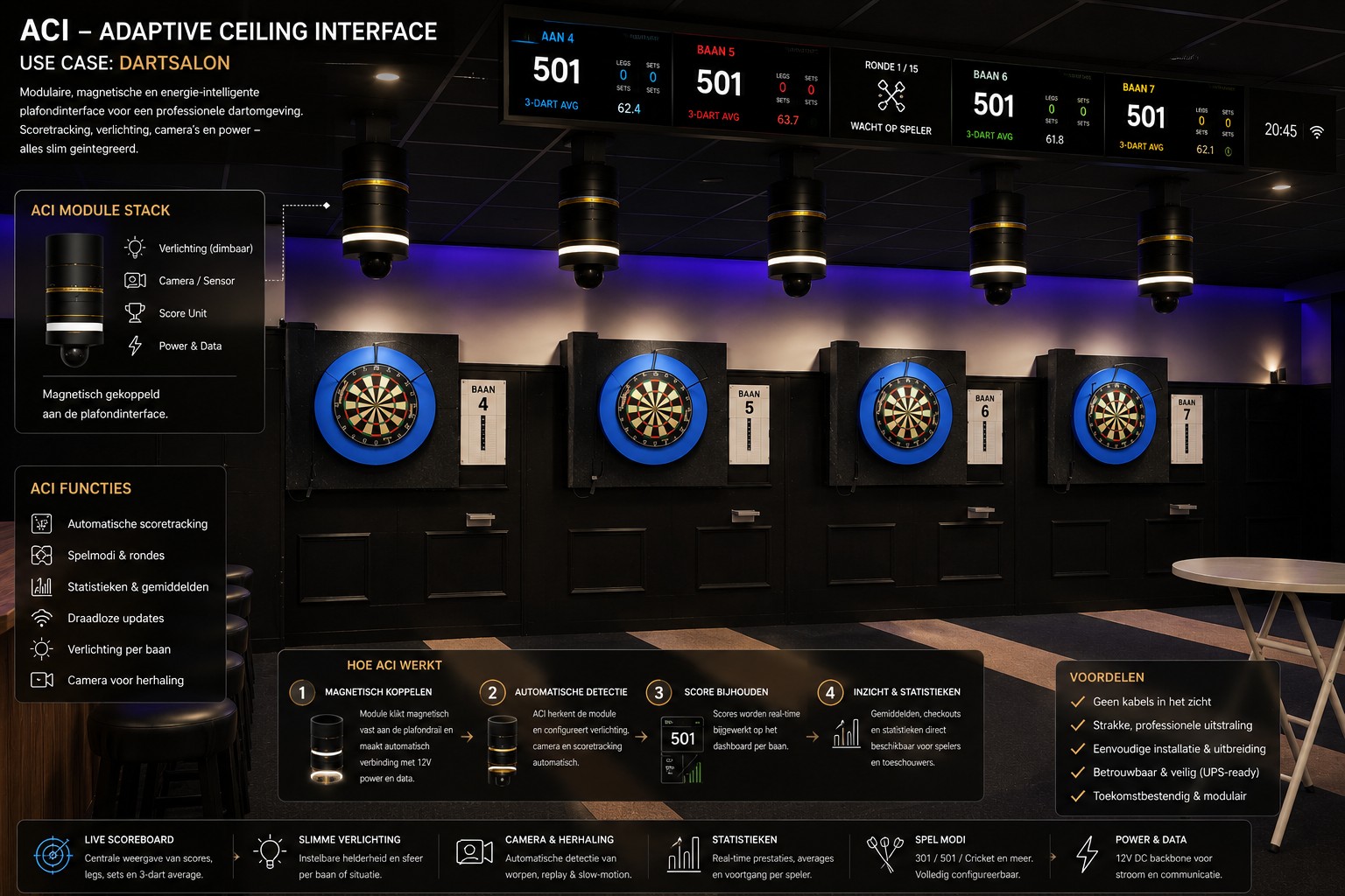 Dartsalon detailed ACI concept